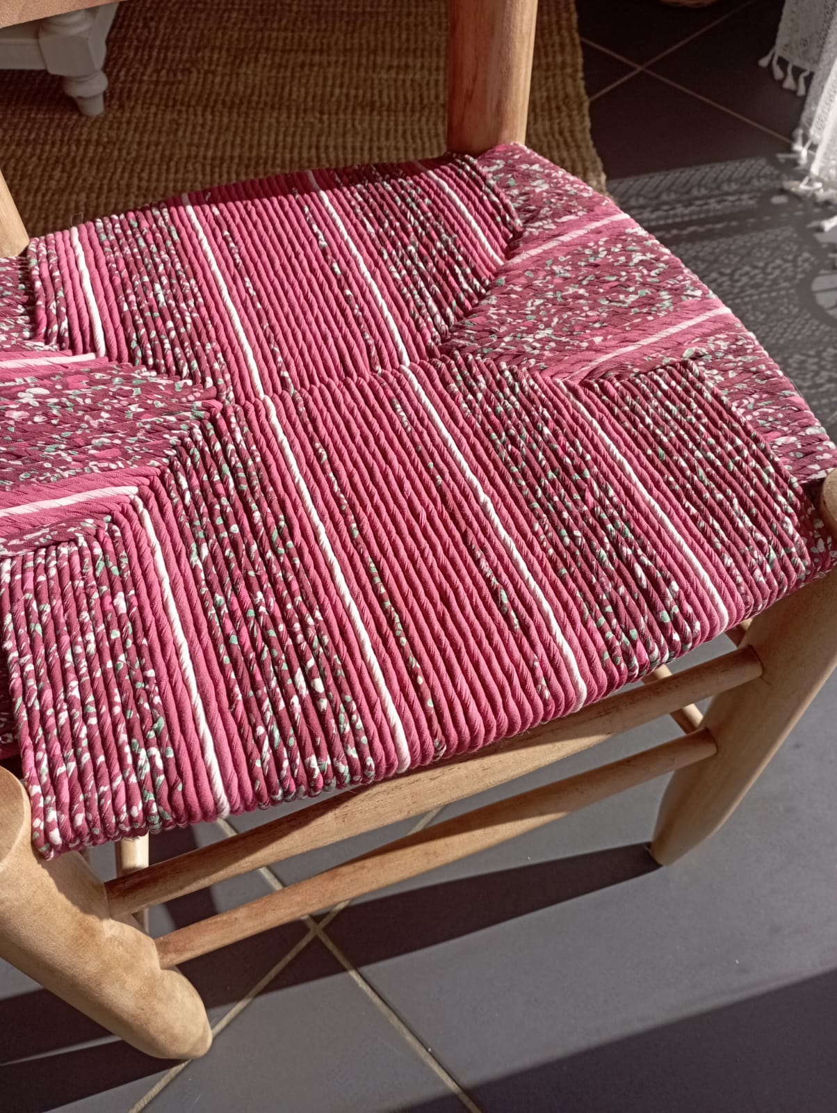 Chaise du marché