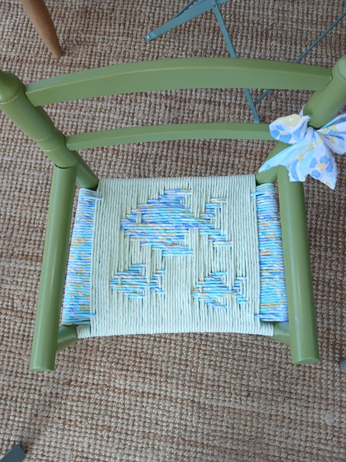 Petit fauteuil Poissons